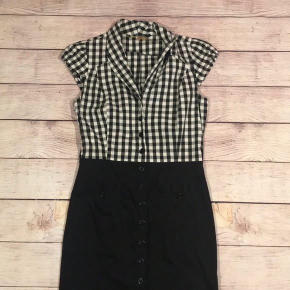 SOLD Forever 21 buffalo plaid gingham dress m - Picture 3 of 5